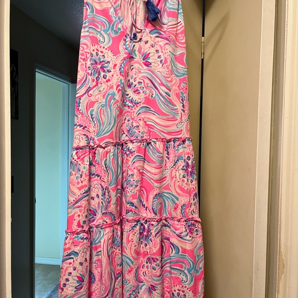 Lilly Pulitzer Evalyn Swing Halter Dress Size Medium Pink NWOT - Picture 10 of 11
